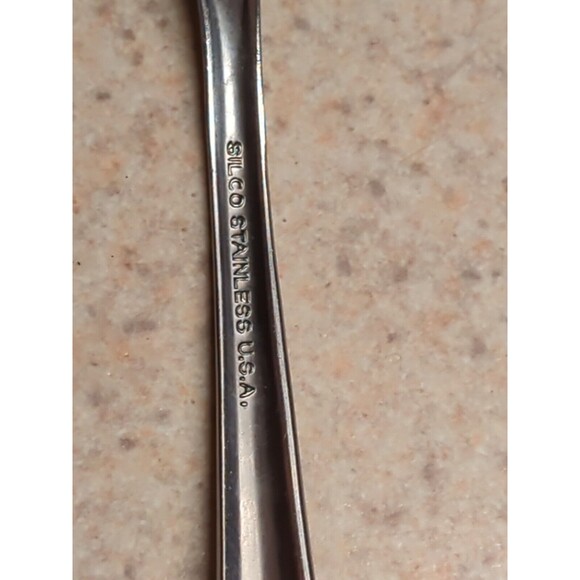 Silco Spoon Teaspoon IS Stainless USA PREVUE 1 6" - Picture 7 of 7